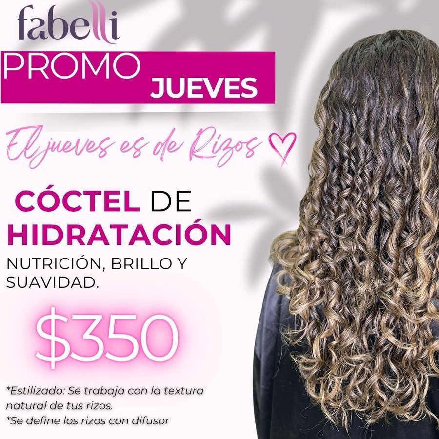 Promo Jueves: Cóctel de Hidratación $350